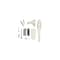 Larson Larson Euro Zinc-Plated White Zinc Lift Lever Latch 1 pk CH4010301 - alternate 2